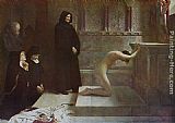 Philip Hermogenes Calderon St Elizabeth of Hungary's Great Act of Renunciation painting